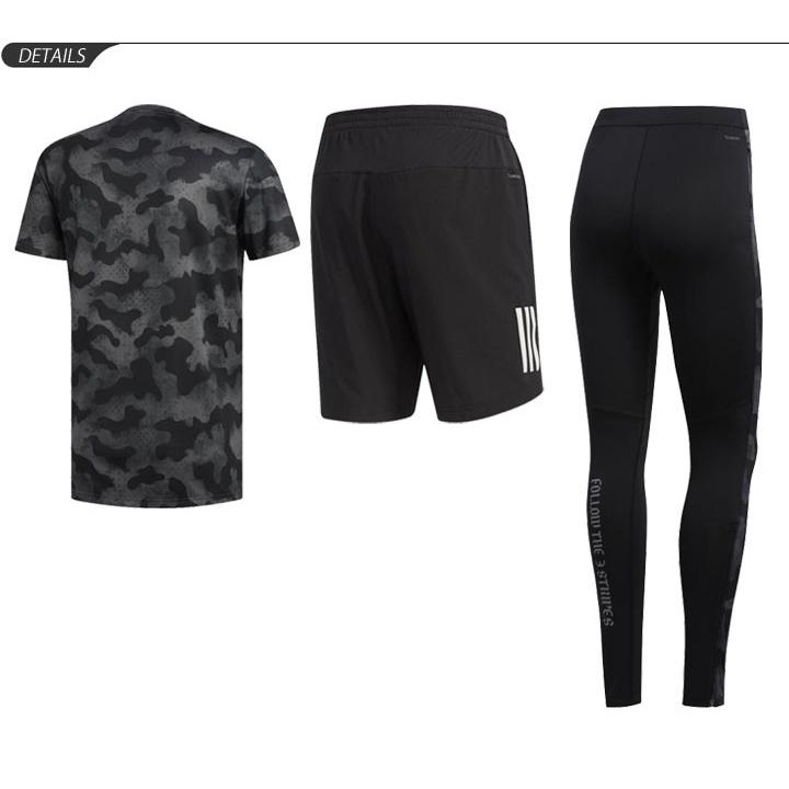 adidas トレーニングウェア3点　サイズＯ adidas ランニングウェア 3点セット メンズ アディダス 半袖T