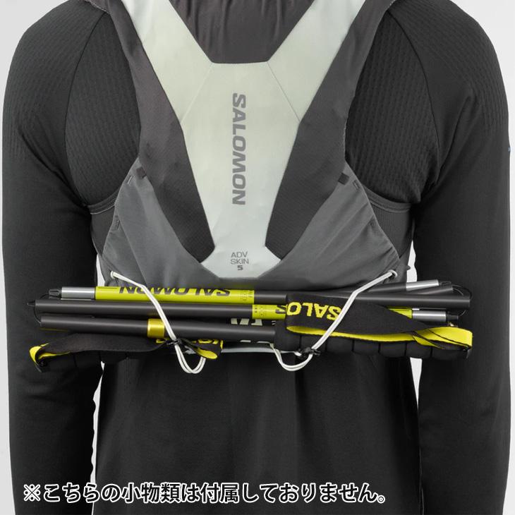 サロモン ランニングベスト 約5L フラスク付き メンズ レディース SALOMON ADV SKIN 5 GRADIENT ユニセックス ベスト型パック トレイルランニング /ADSK5GRDSET_5