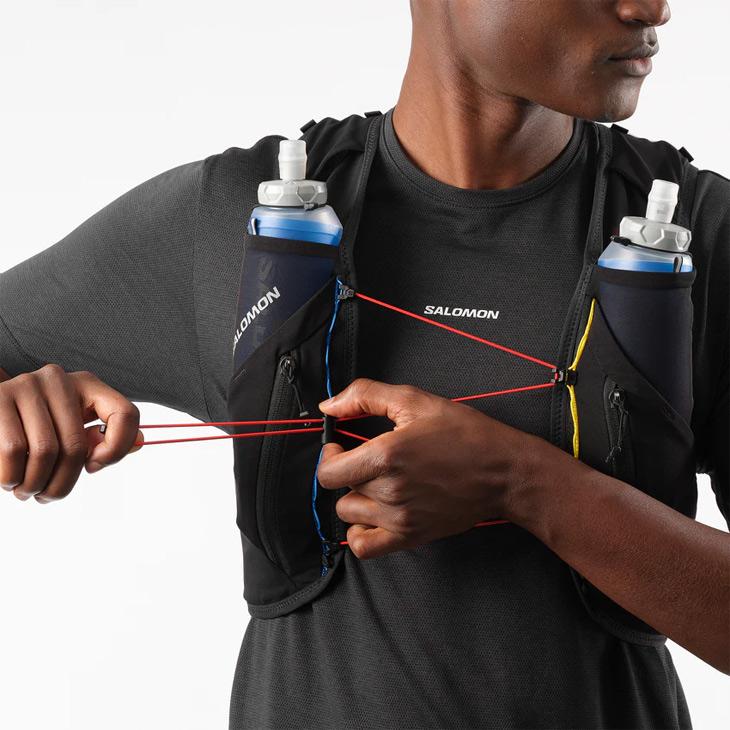 SALOMON サロモン ランニングベスト フラスク付 ADV SKIN 12 RACE FLAG