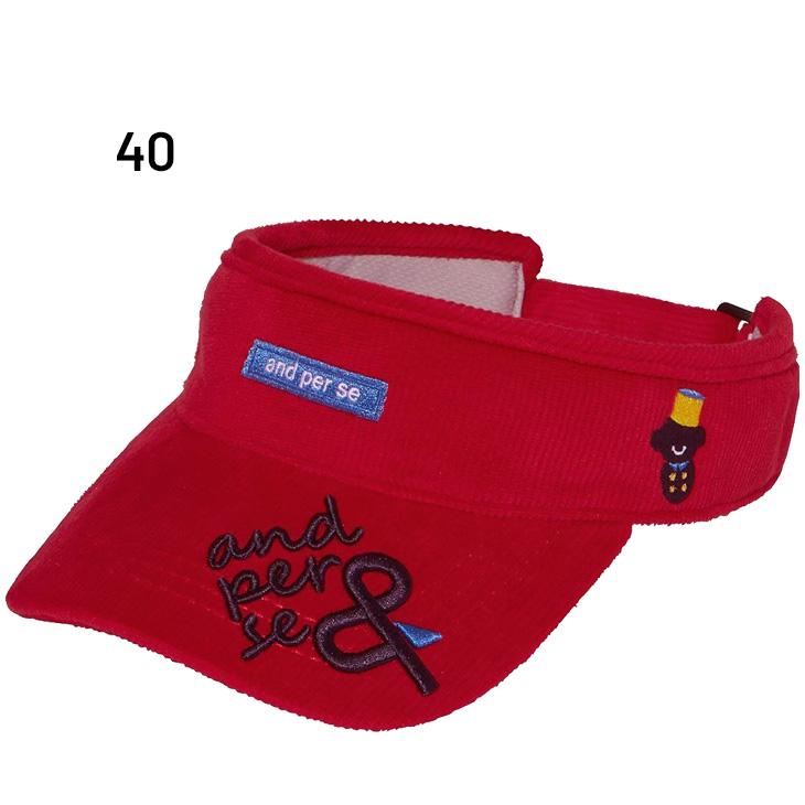 and per se アンパスィ サンバイザー レディース 帽子