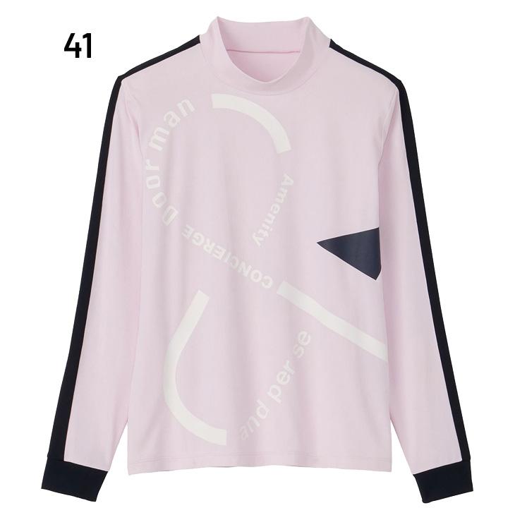 and per se（アンパスィ） 長袖 ハイネックシャツ レディース ゴルフ