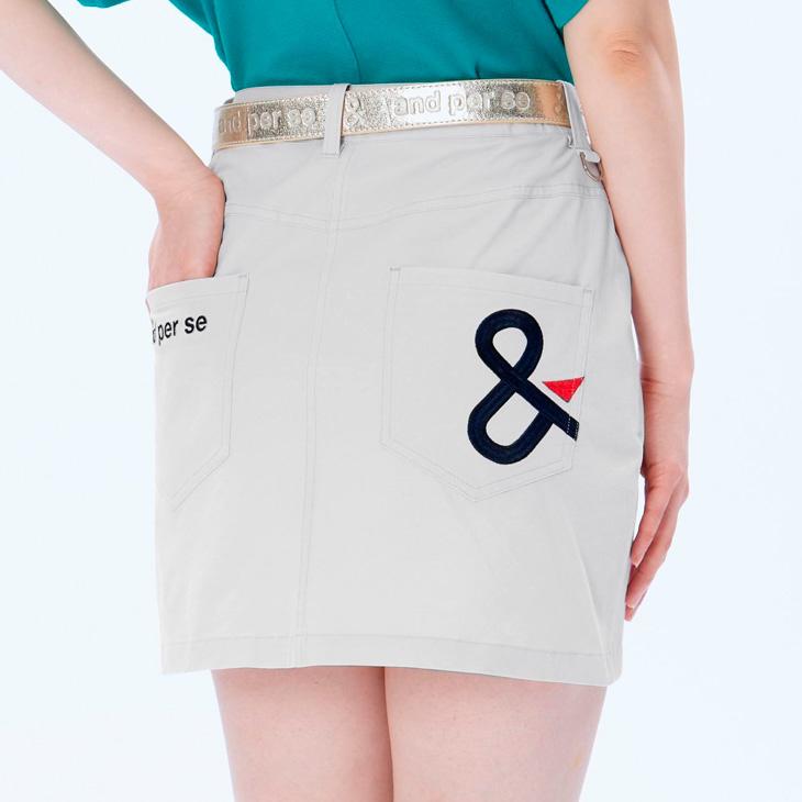 and per se（アンパスィ） ストレッチスカート レディース ゴルフ