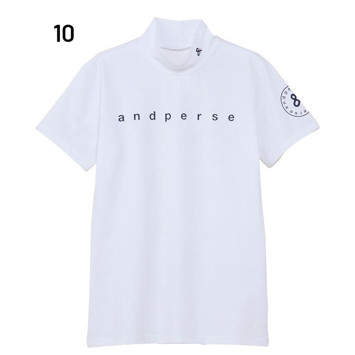 and per se アンパスィ 半袖シャツ レディース ゴルフウェア