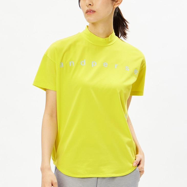 and per se アンパスィ　モックネック　半袖シャツ　レディース　L 半袖 楽天市場】30%OFF セール and per se アンパスィ レディース