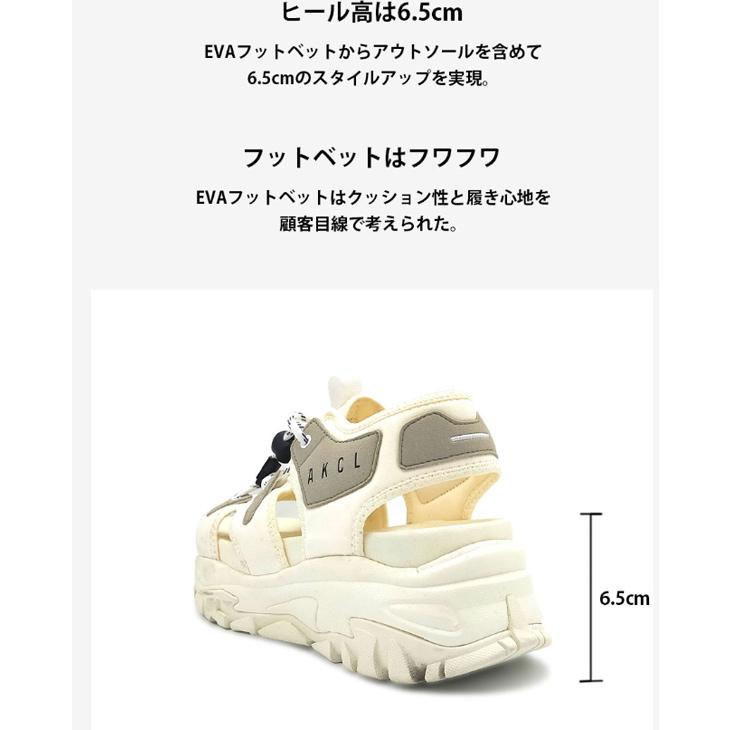AKIII CLASSIC アキクラシック 厚底サンダル レディース AKiii