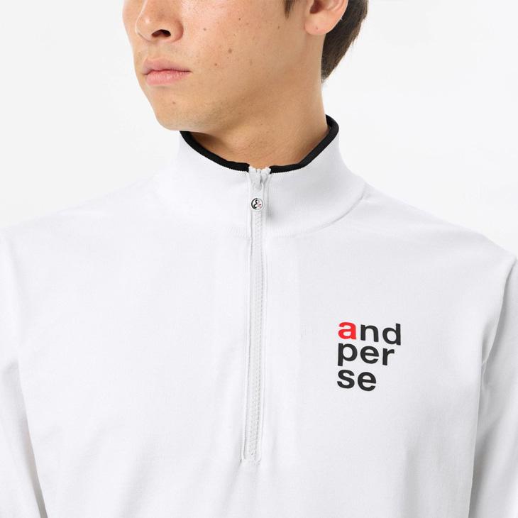 and per se アンパスィ セーター 長袖 メンズ ゴルフウェア