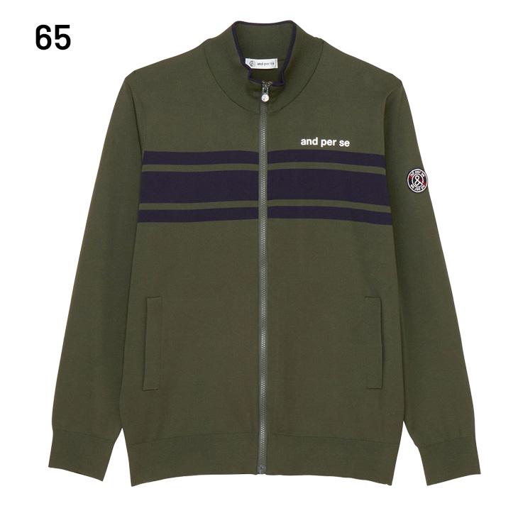 and per se（アンパスィ） 長袖 ゴルフジャケット メンズ ゴルフウェア