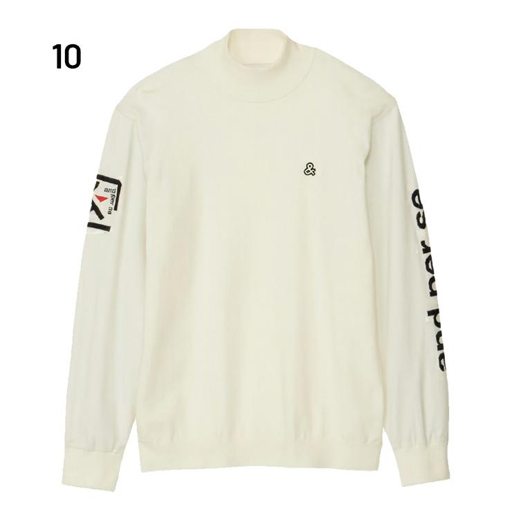 and per se アンパスィ ハイネックセータ― 長袖 メンズ ゴルフウェア