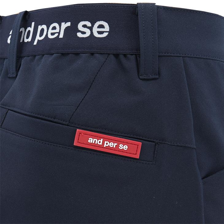 and per se（アンパスィ） ゴルフパンツ メンズ スラックス 裾上げ済み