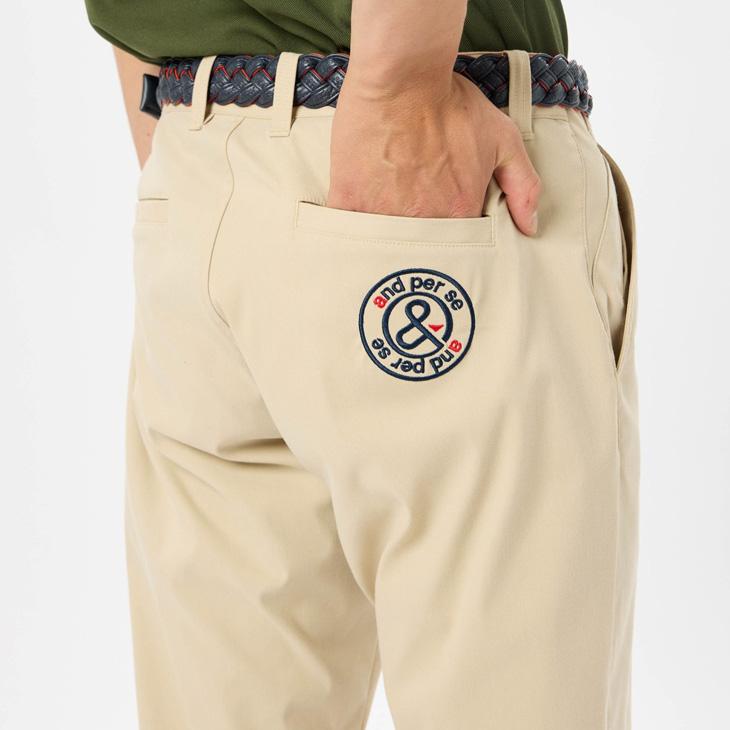 アンパスィ ゴルフパンツ82cm and per se アンパスィ ゴルフパンツ メンズ スラックス ゴルフ