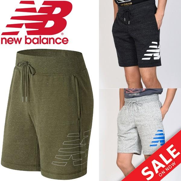 スウェット ハーフパンツ メンズ ニューバランス Newbalance ヘザーショーツ 男性用 ボトムス ショートパンツ ビッグロゴ カジュアル スポーツウェア Ams Ams Apworld 通販 Yahoo ショッピング