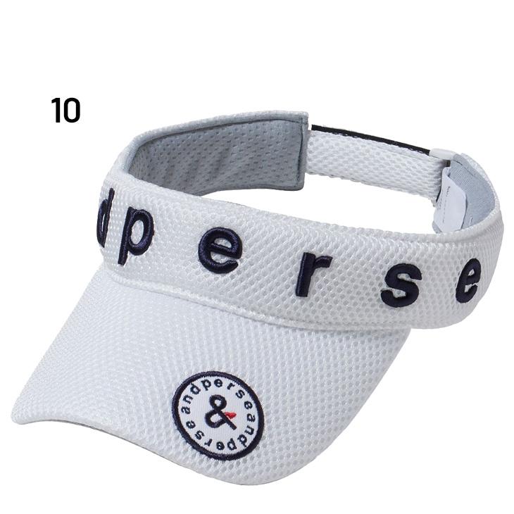 and per se アンパスィ サンバイザー メンズ 帽子 ゴルフ