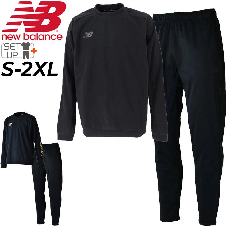 トレーニングウェア 上下 メンズ ニューバランス Newbalance/フリースシャツ ロングパンツ セットアップ スポーツウェア/保温 防風  サッカー /AMT25214-AMP25216 : amt25214-amp25216 : APWORLD - 通販 - Yahoo!ショッピング