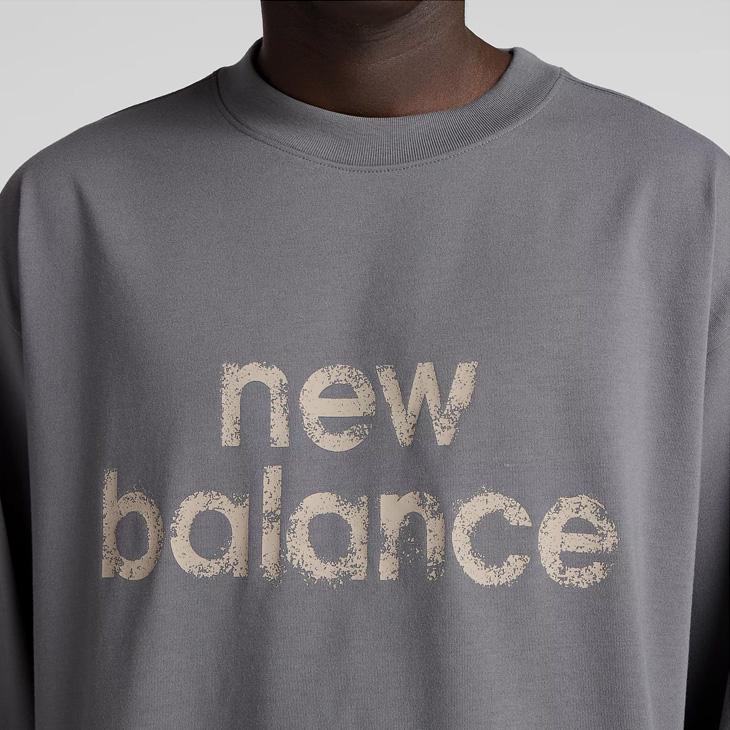 New Balance（ニューバランス） 長袖 Tシャツ メンズ ロゴプリントT