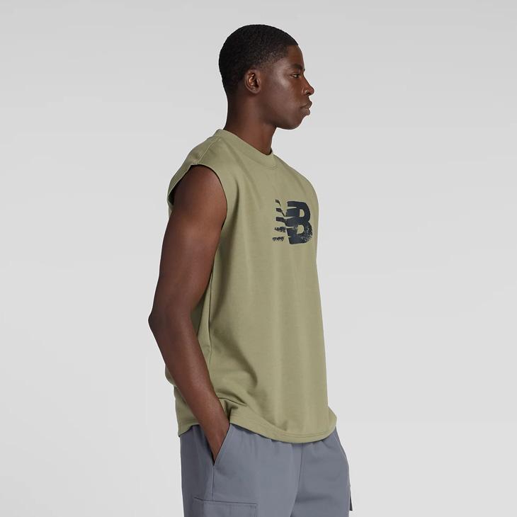 New Balance（ニューバランス） ノースリーブ Tシャツ メンズ スリーブ
