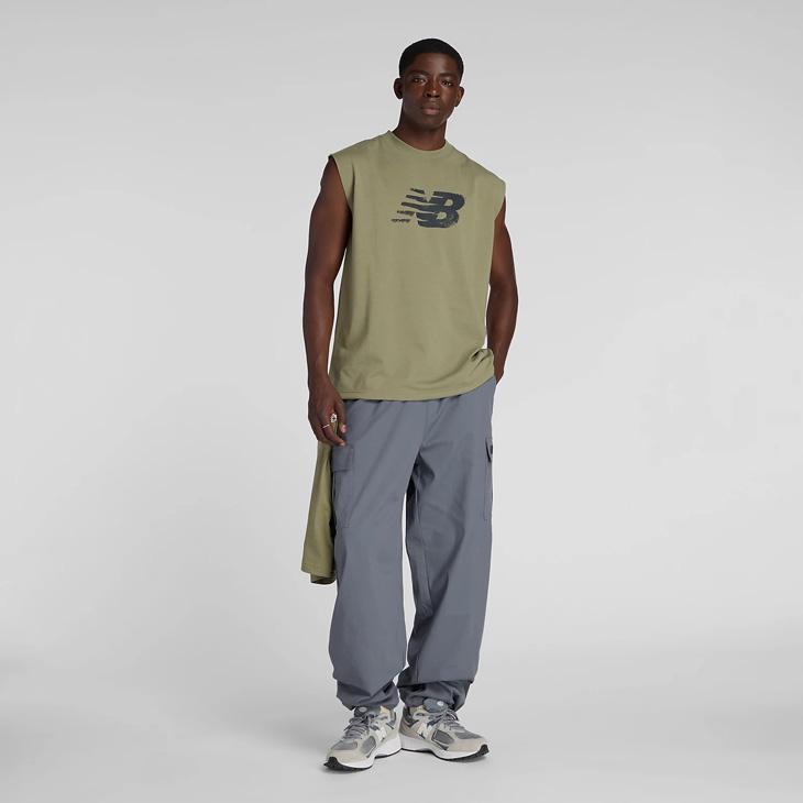 New Balance（ニューバランス） ノースリーブ Tシャツ メンズ スリーブ