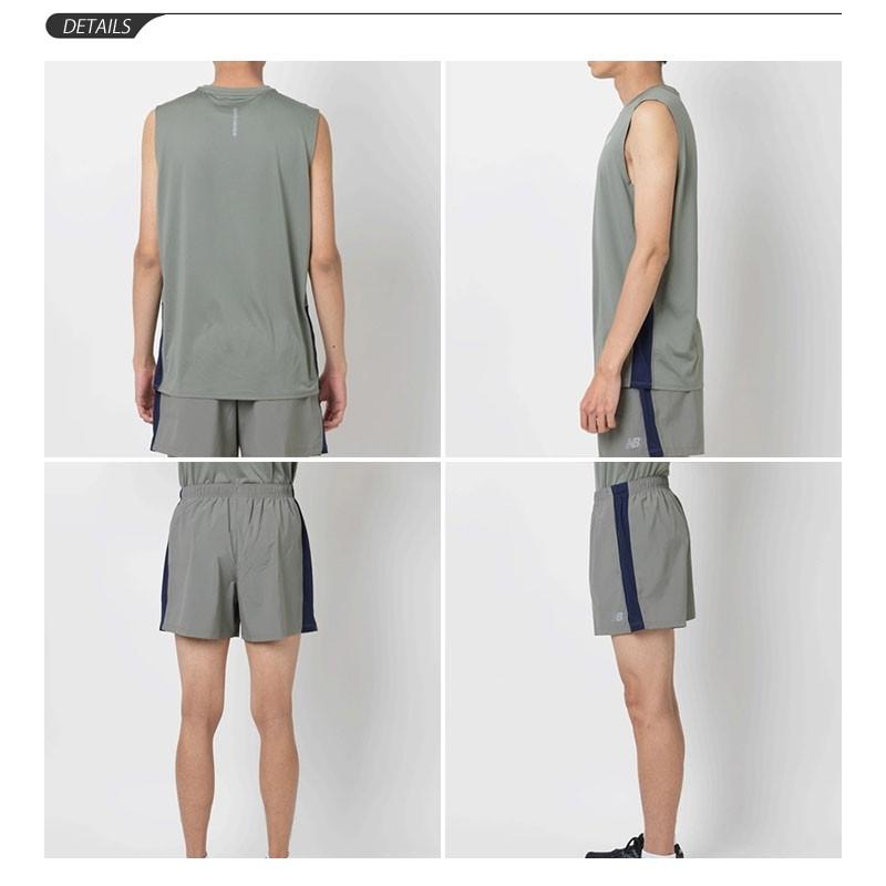 New Balance ランシャツランパンセット　S 新品 New Balance（ニューバランス） ランニングウェア 上下セット メンズ