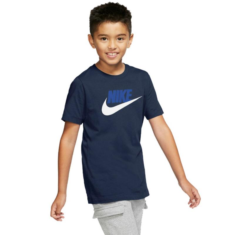 キッズ ジュニア 半袖 Tシャツ 130 170cm 男の子 子供服 ナイキ Nike Yth フューチュラ アイコン Td Tee スポーツウェア カジュアル Ar5252 411 取寄 Apworld 通販 Paypayモール