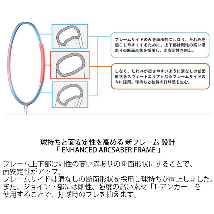 YONEX（ヨネックス） バドミントンラケット YONEX ARCSABER アーク