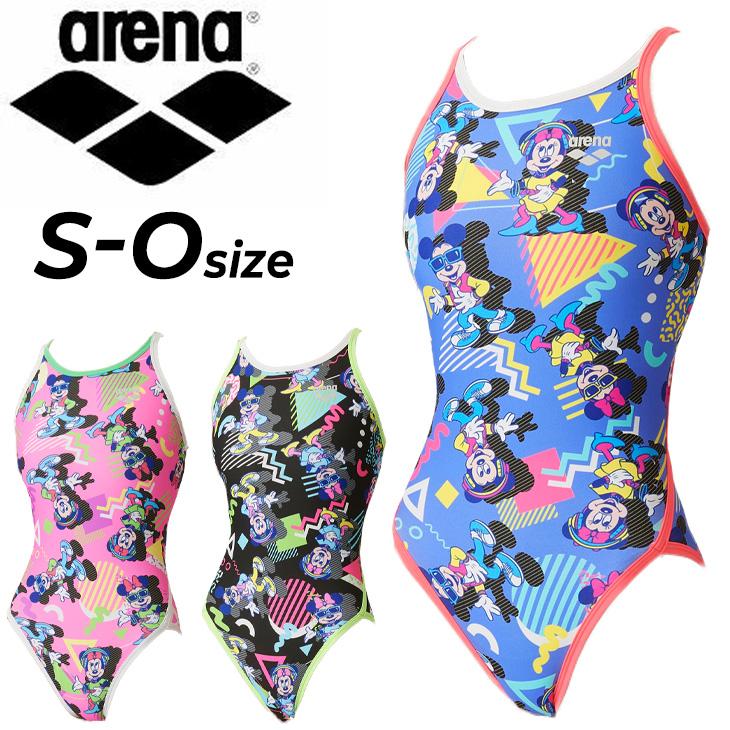 アリーナ（arena） レディース 水着 水泳 競泳 練習用 ディズニー
