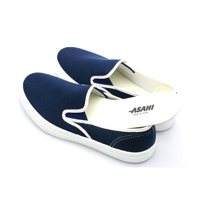 アサヒシューズ スニーカー メンズ 日本製 ASAHI スリッポンシューズ