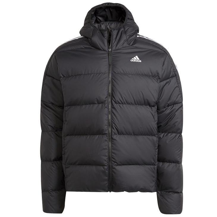 ダウンジャケット アウター メンズ アディダス Adidasess Mid D H Jkt 防寒 スポーツウェア フード付 カジュアル 男性 ブラック 黒 上着 Av272 Apworld 通販 Paypayモール