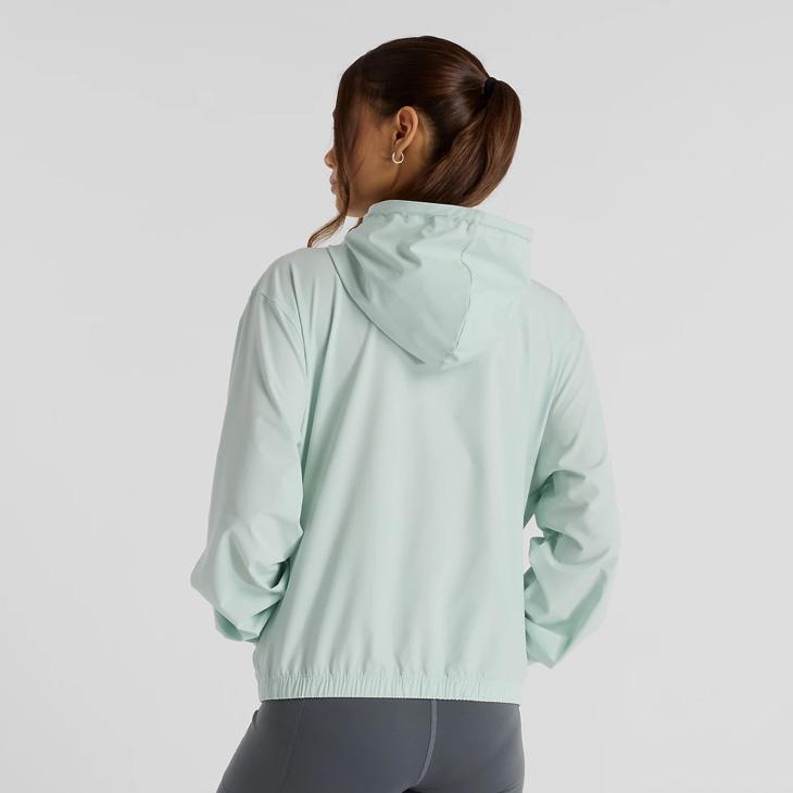 new balance　ウィンドブレーカー　長袖　グレー　グリーン　ノルディック New Balance ニューバランス ウィンドブレーカー 長袖