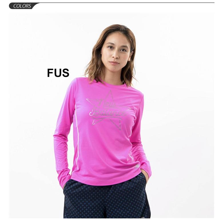 長袖 Tシャツ レディース ニューバランス Newbalance Star Training スポーツウェア トレーニングフィットネス Awt0306y 取寄 返品不可 Apworld 通販 Paypayモール