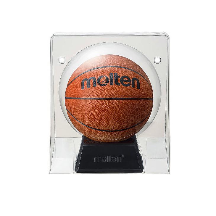 バスケットボール モルテン Molten サインボール 直径約15cm 台座 ケース付き バスケ グッズ 記念品 B2c501 取寄 返品不可 Apworld 通販 Paypayモール