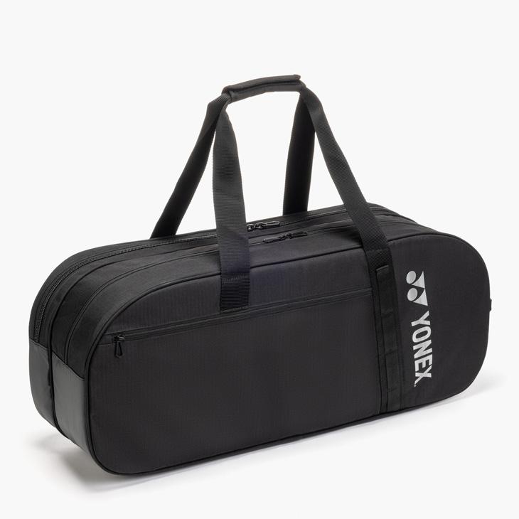 廃盤yonex トーナメントバッグ人気モデルブラック YONEX（ヨネックス） トーナメントバッグ テニス2本用 ラケットバッグ