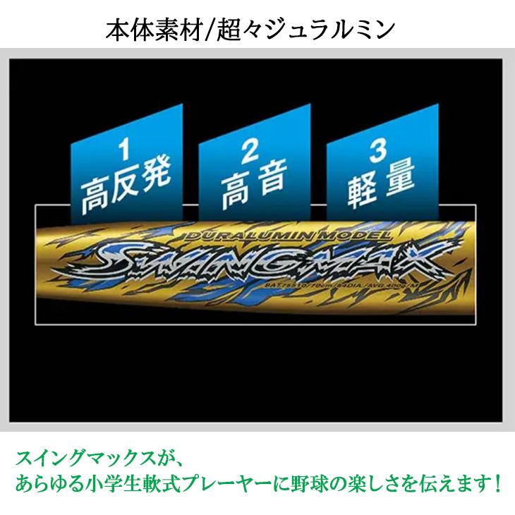 ゼット（ZETT） 野球 少年軟式 金属製バット 68cm 390g平均 ミドル