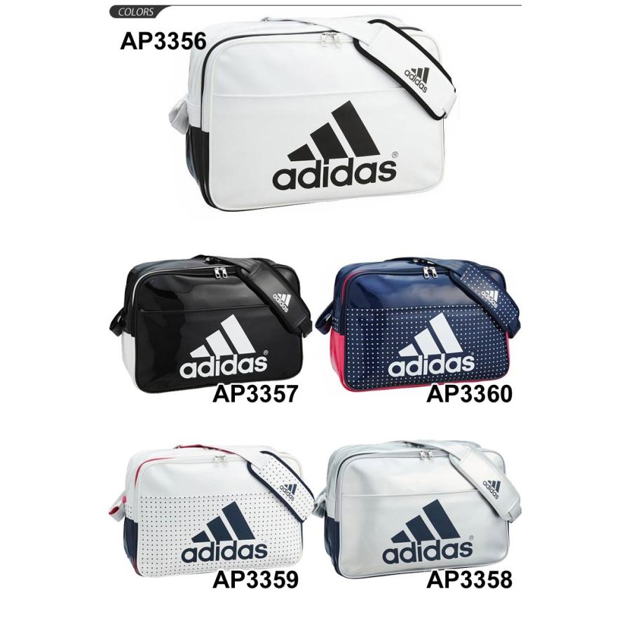 エナメルバッグ スポーツバッグ ショルダーバッグ アディダス Adidas Lサイズ 肩掛け 通学 部活 スクールバッグ メンズ レディース ジムバッグ Bip41 Apworld 通販 Paypayモール