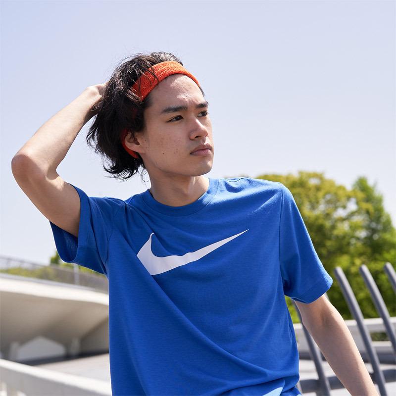 NIKE（ナイキ） ヘッドバンド スウッシュ ヘアバンド おでこ 汗止め