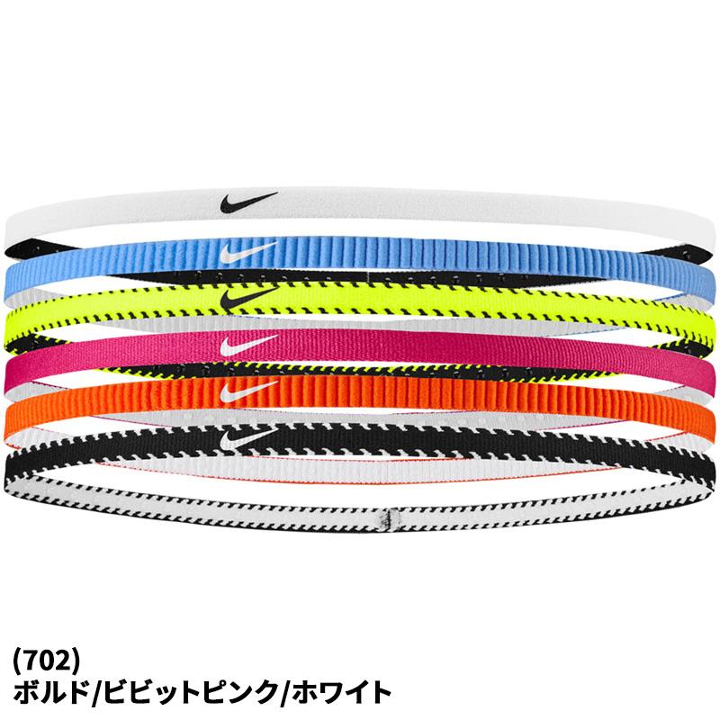 Nike ヘッドバンド 15枚セット価格　トリコロールカラー NIKE（ナイキ） フレックス クラシック スリムヘッドバンド 6本パック