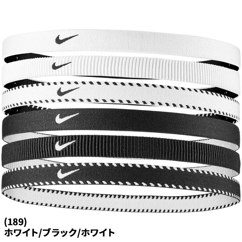 ナイキ NIKE フレックス クラシック ヘッドバンド 6本パック｜スポーツ ブランド アクセサリー 6本入り シリコン ヘアバンド 髪留め ユニセックス /BN2003 | NIKE | 02