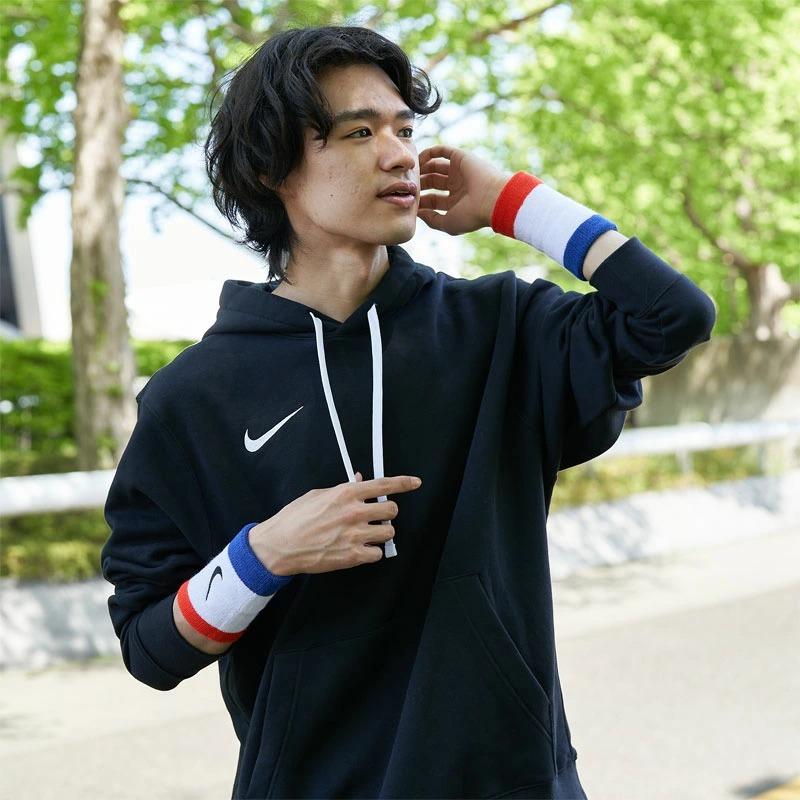 NIKE（ナイキ） スウッシュ ダブルワイド リストバンド 2個セット 汗