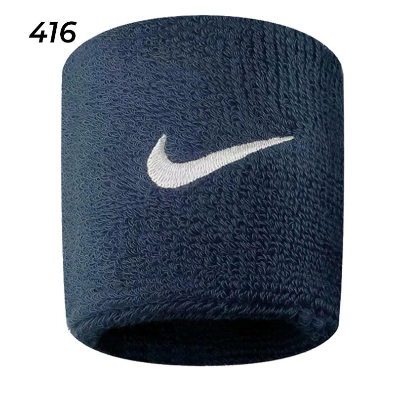 レア！ナイキ　野球用リストバンド　ネイビー NIKE 全8色 ナイキ リストバンド 2個入り スウッシュ 両手用