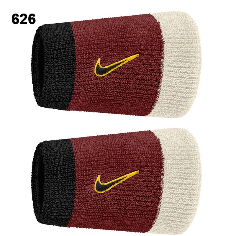 NIKE（ナイキ） スウッシュ クラシック ダブルワイド リストバンド 2P
