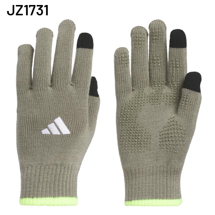 adidas（アディダス） ニット手袋 スマホ・タッチパネル対応 メンズ