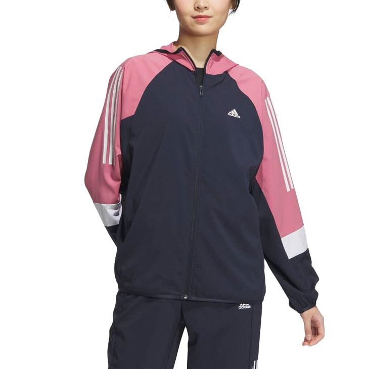 adidas（アディダス） ジャージ レディース クロス 薄手 ジャケット