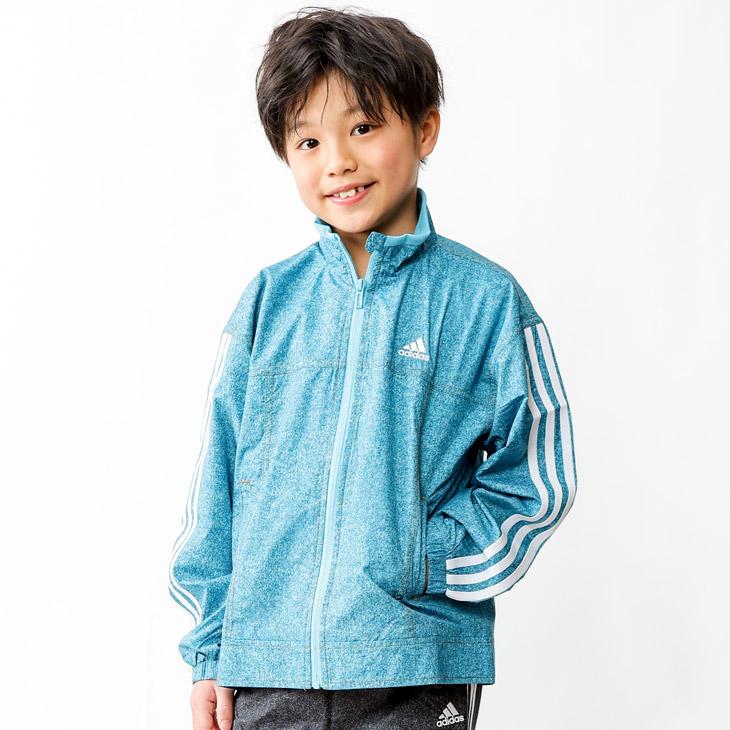 アディダス ウィンドブレーカー キッズ 130-160cm 子供服/adidas ジュニア デニム風 ジャケット 裏メッシュ スポーツウェア アウター/子ども スポーティ /BUK49｜apworld｜10