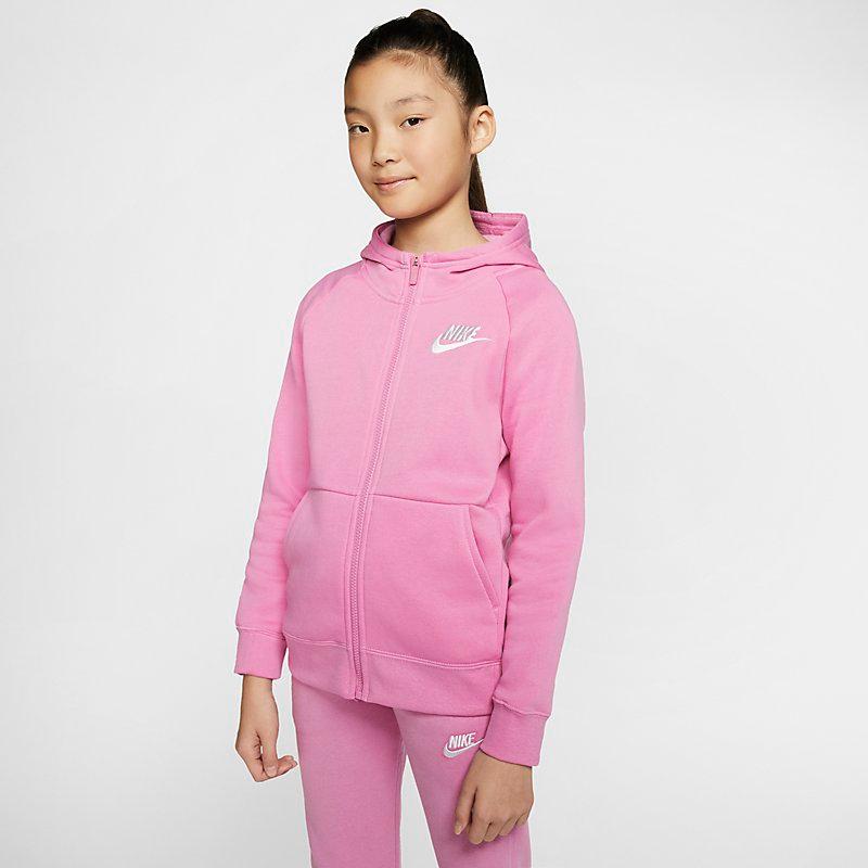 スウェット 長袖 パーカー キッズ 女の子 ジュニア 子供服 ナイキ Nike Yth ガールズ Pe フルジップ フーディ 裏フリース スポーツウェア 130 160cm Bv2712 693 Apworld 通販 Paypayモール