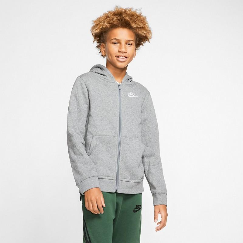 スウェット パーカー キッズ ジュニア 男の子 女の子 子供服 ナイキ Nike Yth クラブ フルジップフーディ スポーツウェア 130 160cm 裏フリース Bv3699 091 Apworld 通販 Paypayモール