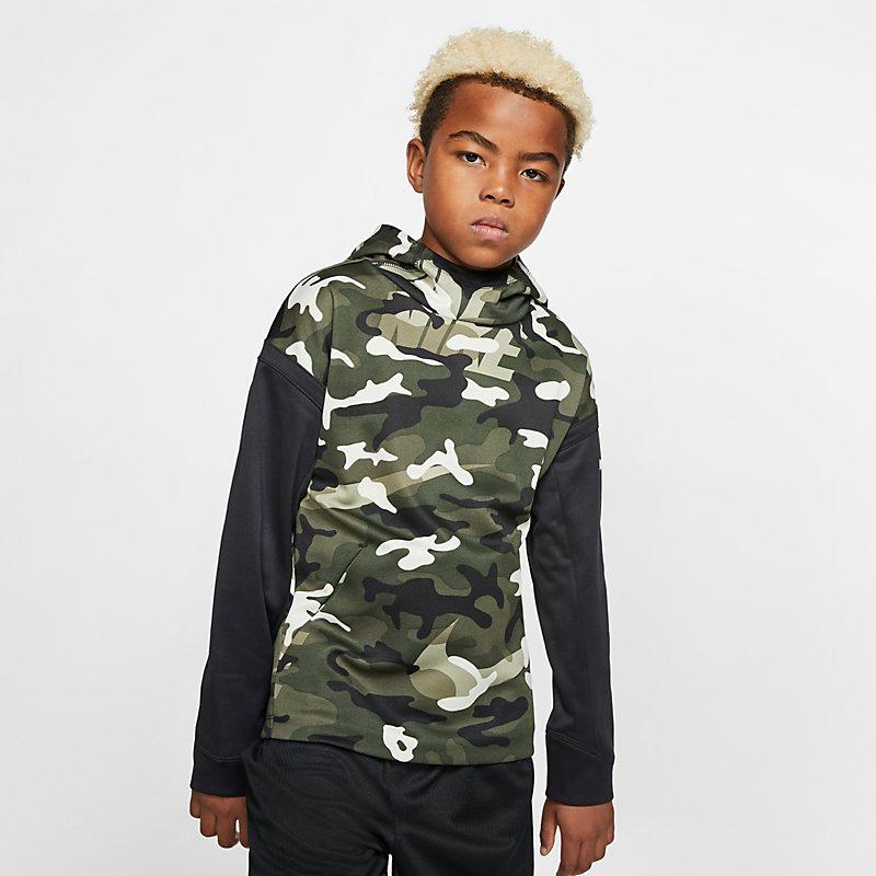 スウェット パーカー キッズ ジュニア 男の子 女の子 子供服 ナイキ Nike Yth サーマ カモ プルオーバーフーディ スポーツウェア 130 160cm Bv3787 222 Apworld 通販 Paypayモール