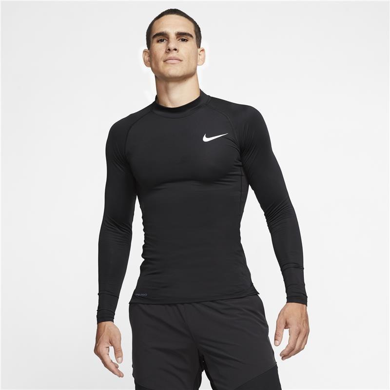 コンプレッション インナーシャツ 長袖 メンズ ナイキ Nike スポーツウェア ランニング 返品不可 Bv5593 010 セール特別価格 ジム アンダーウェア 自宅トレーニングシャツ
