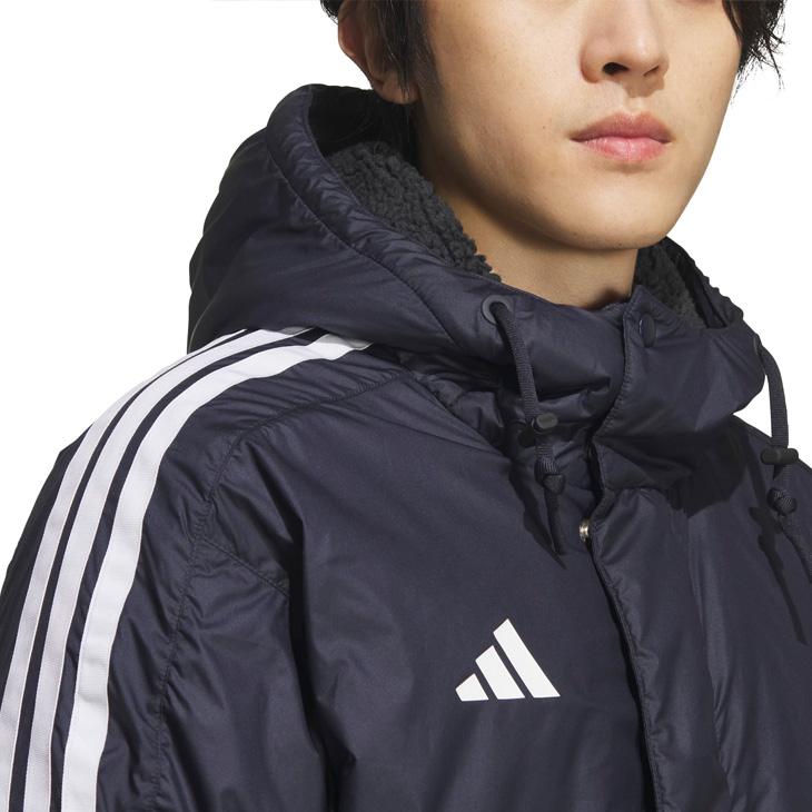 adidas アディダス ベンチコート 裏ボア メンズ M MH 3S ロング