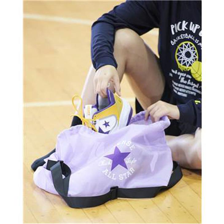 CONVERSE（コンバース） シューズバッグ 17L 靴入れ 巾着 シューズ