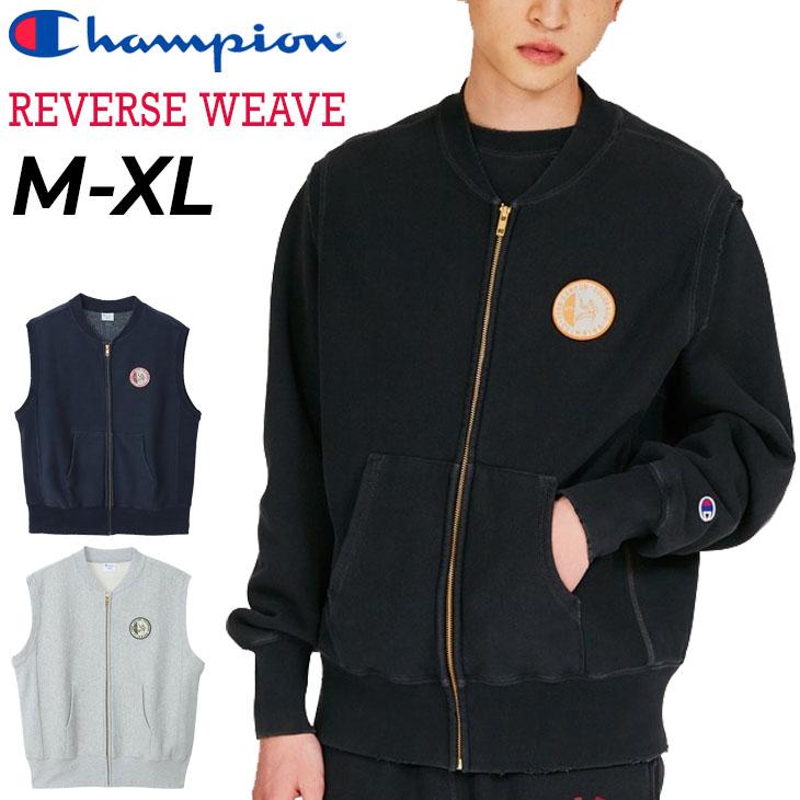REVERSE WEAVE チャンピオン スウェットベスト メンズ Champion 裏起毛