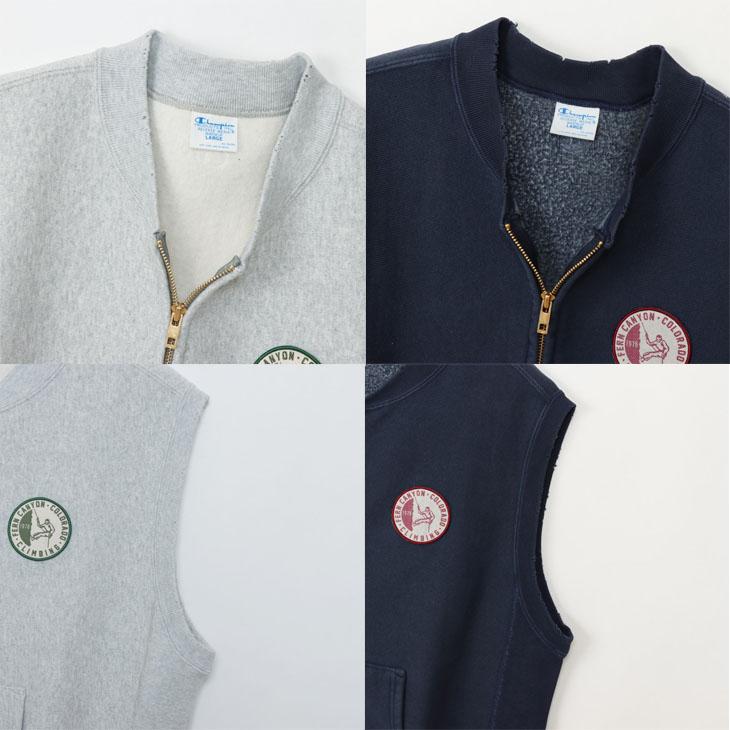 REVERSE WEAVE チャンピオン スウェットベスト メンズ Champion 裏起毛 