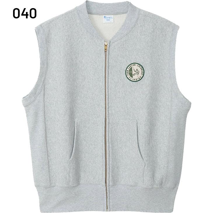 【フォローで10%オフ】 refomed スウェット ベスト 別注 REVERSE WEAVE チャンピオン スウェットベスト メンズ Champion